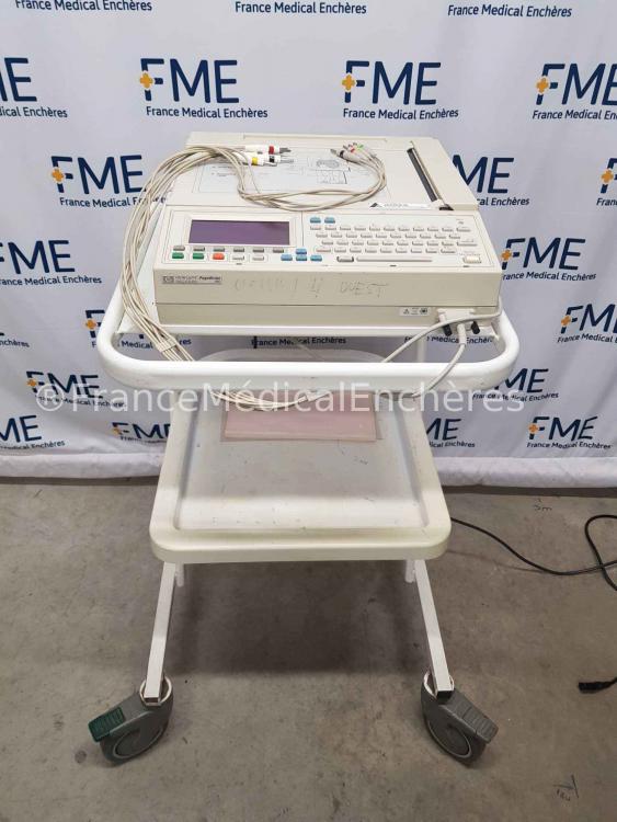 Hewlett Packard ECG Pagewriter 200 M 1771A w/ sensors no power